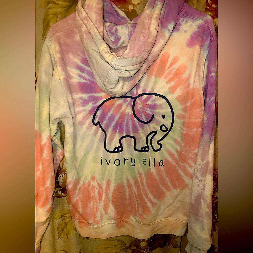 Ivory Ella Tye Dye Hoodie